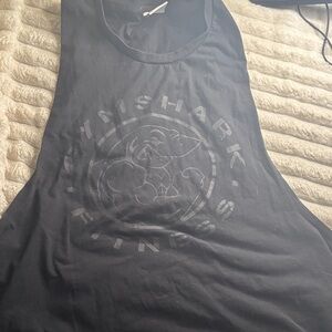 Gymshark Charcoal Sleeveless Top